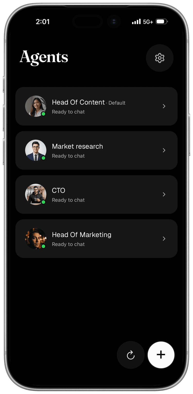 Gwal.ai App Interface - Agent Identity and Orchestration